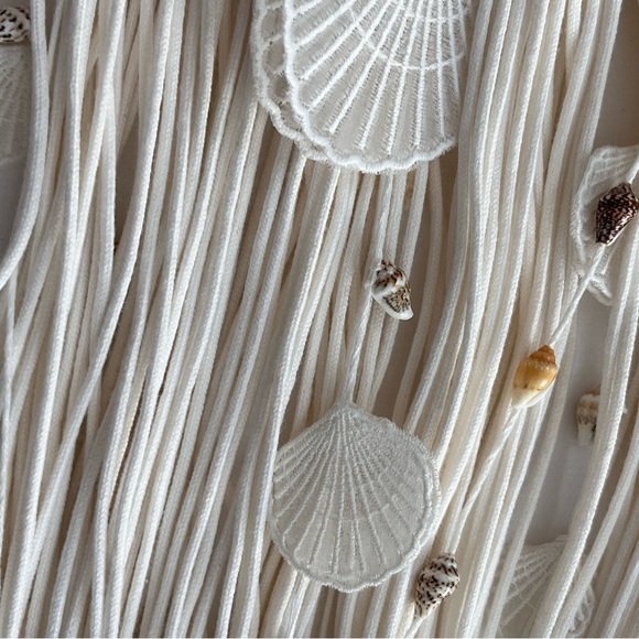 NWOT Zimmermann Postcard fringed white linen seashell skirt 3 - Picture 12 of 16